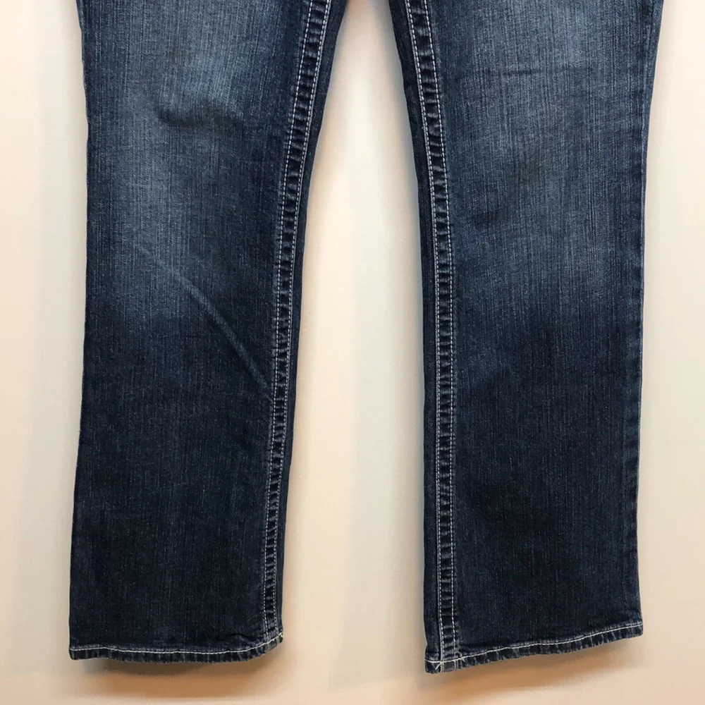 Ariat Women's FR Mid Rise DuraStretch Basic Boot Cut Jean Women's 29R western - Picture 4 of 15